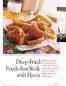 Deep-Fried Foods that Sizzle with Flavor