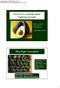 Factors to consider when ripening avocado