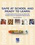 A Comprehensive Policy Guide for Protecting Students with Life-threatening Food Allergies. Second Edition. Safe at School and