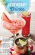 Drinks LEGENDARY PAPPASITO S. Milagro Silver tequila with fresh watermelon, lemon & lime juices 10.95