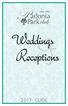 Weddings. Receptions 2017 GUIDE