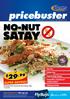 Springbrook Foods No-Nut Satay 3kg Nut Free. Gluten Free. Typical Satay Flavour