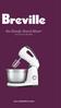 the Handy Stand Mixer Instruction Booklet