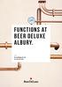Functions at beer deluxe albury. Everything we do, we do for beer.