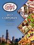 2017 CORPORATE. Catering corkyscatering.com