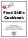 Food Skills Cookbook