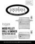 Wood Pellet grill & Smoker. instructions and use SAVE THESE INSTRUCTIONS! MANUAL MUST BE READ BEFORE OPERATING! LG860C LG860BI