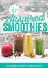 the inspired table Inspired smoothies an inspiring collection of smoothie recipes