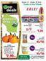2.99/ea. SALE! / $ 10. Ke eping It Local. Deals of the Week: October 12 October 18, Open Daily 7 a.m. to 9 p.m.
