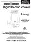 Digital Electric Smoker