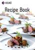 Recipe Book RECIPES FOR VISUAL COOKING 1
