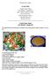 Menu Du Jour. (Recipes serve two) Tossed Green Salad with Balsamic Vinaigrette