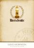 Bierschenke EVENTS INFORMATION. Offers are valid until the release of the new information folder