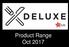 Product Range Oct 2017