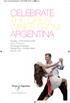 CELEBRATE THE GREAT WINES FROM ARGENTINA