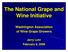 The National Grape and Wine Initiative