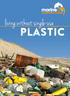 logo living without single-use Reducing your plastic footprint Tips to get you started... plastic