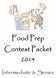 Food Prep Contest Packet