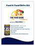 Food & Fund Drive Kit