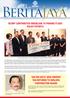 BCORP CONTRIBUTES RM500,000 TO PENANG FLOOD