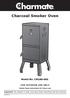 Charcoal Smoker Oven