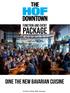 Function and Event. Package. Dine the new Bavarian cuisine. 737 Bourke Street, 3008, Docklands