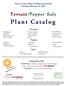 Harris County Master Gardener Association Saturday, February 25, Tomato/Pepper Sale. Plant Catalog. Tomatoes