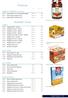 Preserves. Breakfast Cereal. DIABETIC PRESERVES continued CEREAL BULK CEREAL HOT CEREAL PORTION PACKS