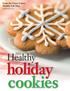From the Times Union Healthy Life blog. (blog.timesunion.com) Healthy. holiday cookies