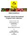 PROCEEDINGS. Sixteenth Annual International Tropical Fruit Conference