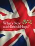 What s New with British Hops? BY ALISON CAPPER