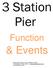 3 Station Pier. & Events. Function