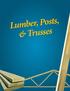 Lumber, Posts, & Trusses