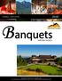 Banquets DAYTIME EVENTS EXPERIENCES... ABOVE & BEYOND