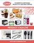 Foodservice Disposable Products & Janitorial Supplies FINAL PROOF. Product Catalog.