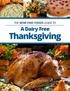 THE NOW FIND FOODS GUIDE TO. A Dairy Free. Thanksgiving