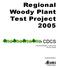 Regional Woody Plant Test Project 2005