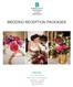 WEDDING RECEPTION PACKAGES