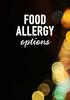food allergy options