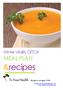 Winter Vitality DETOX MEAL PLAN. &recipes. To Your Health - Margery Corrigan, CHHC.