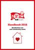 Handbook Residential care and community meals