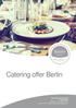 Catering offer Berlin