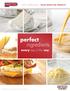 perfect ingredients every step of the way FOOD INGREDIENTS VALUE-ADDED EGG PRODUCTS