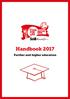 Handbook Further and higher education