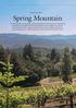 Regional profile Spring Mountain