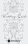 Wedding Guide CATERING AND EVENT PLANNING