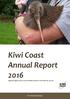 Kiwi Coast Annual Report Prepared by Ngaire Tyson (Kiwi Coast Coordinator) and the Kiwi Coast Think Tank, July