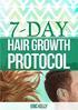 7-Day Hair Regrowth Protocol