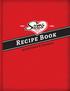 Recipe Book. Appetizers & Entrees