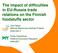 The impact of difficulties in EU-Russia trade relations on the Finnish foodstuffs sector